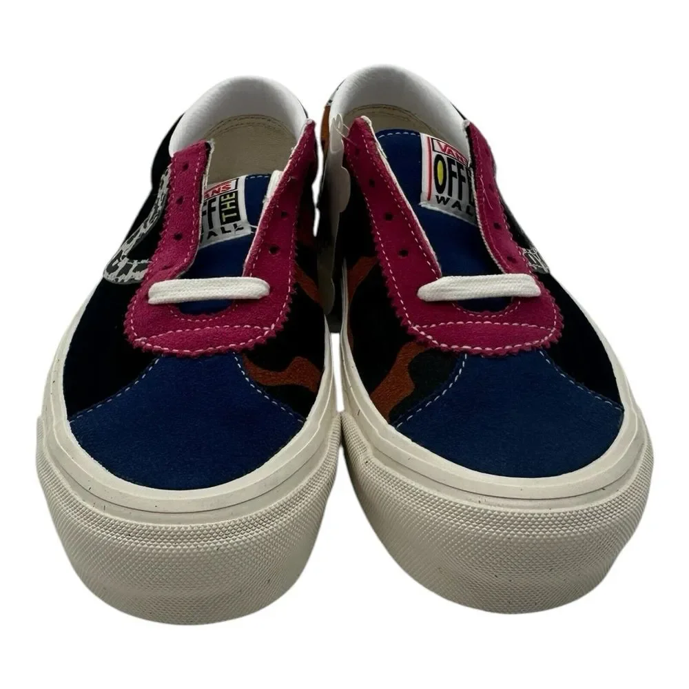 Vans Style 73 DX Animal Mix Shoes Women's Size 6 Black-Blue-Red Sneakers‎
